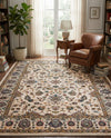 Casablanca Tapestry Collection Area Rug -  Marrakech (Ivory) Rectangle Ivory  lifestyle 7
