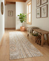 Cascade Range Collection Area Rug - Hood (Ivory) Runner Ivory  lifestyle 39