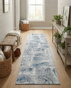 Aegean Elegance Washables Collection Area Rug -  Paros Runner Ivory Gray  lifestyle 32