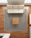 Urban Oasis Rugs Collection Area Rug -  Rooftop (Charcoal Gray) Square Charcoal Gray  lifestyle 65