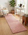 Alpine Plush Collection Area Rug -  Cortina (Dusty Rose) Runner Dusty Rose  lifestyle 65