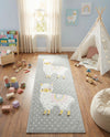 Wonder Tykes Collection Area Rug -  Marvel Runner Gray  lifestyle 49