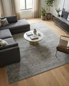 Bloomsbury Elegance Collection Area Rug -  Kensington (Gray) Rectangle Gray  lifestyle 5