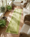 Horizon Collection Area Rug -  Apex (Light Green) Runner Light Green  lifestyle 51