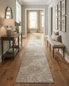 Riviera Elegance Collection Area Rug -  Monaco (Beige) Runner Beige  lifestyle 49