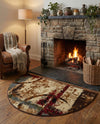 Bistro Lounge Collection Area Rug -  FlatWhite Hearth Multi  lifestyle 49