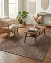 Urban Terrace Collection Area Rug -  Chelsea (Brown) Rectangle Brown  lifestyle 19