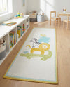 Wonder Tykes Collection Area Rug -  Prismatic Runner Ivory  lifestyle 43