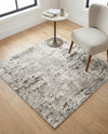 Luminara Sands Collection Area Rug - Elysium (Stone Gray) Square Stone Gray  lifestyle 88