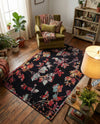 Brighton Terrace Collection Area Rug -  Roedean Rectangle Navy Blue  lifestyle 5
