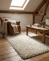 Eternal Plush Oasis Collection Area Rug -  Tranquility (Linen) Rectangle Linen  lifestyle 29
