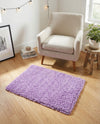 Plush Oasis Collection Area Rug - Serenity (Lilac) Rectangle Lilac  lifestyle 18