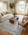 Aegean Elegance Washables Collection Area Rug -  Patmos Rectangle Ivory  lifestyle 12