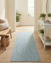 Seaside Serenity Collection Area Rug - Veranda (Aquamarine) Runner Aquamarine  lifestyle 44