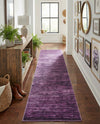 Sahara Essence Collection Area Rug - Oasis (Purple) Runner Purple  lifestyle 76