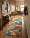 Colorburst Oasis Collection Area Rug -  Chroma Runner Multi  lifestyle 41