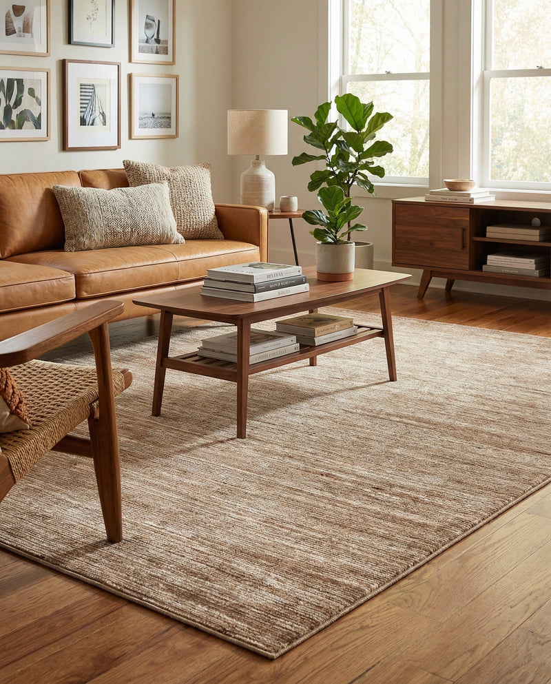 Bloomsbury Elegance Collection Area Rug -  Kensington (Beige) Rectangle Beige  lifestyle 13