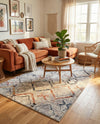 Santa Fe Trails Collection Area Rug - Canyon Rectangle Multi  lifestyle 14