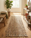 Savannah Jute Collection Area Rug - Tahoe Runner Natural  lifestyle 42