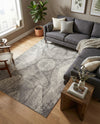 Riviera Elegance Collection Area Rug -  Nice Rectangle Dark Gray  lifestyle 38