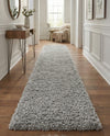 Eternal Plush Oasis Collection Area Rug -  Tranquility (Ash) Runner Ash  lifestyle 65