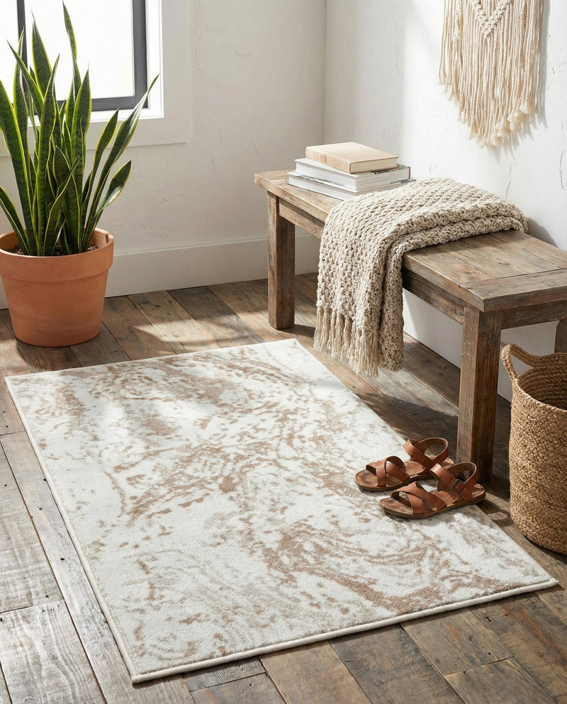 Coastal Haven Collection Area Rug -  Nautilus Rectangle Ivory  lifestyle 3