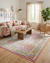 Arcadia Rugs Collection Area Rug -  Olympus Rectangle Pink  lifestyle 40