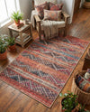Heritage Elegance Collection Area Rug -  Monticello Rectangle Multi  lifestyle 12