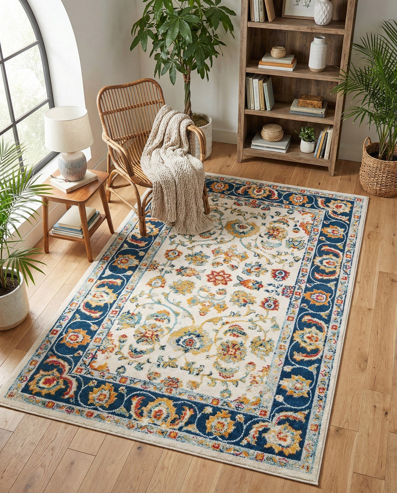 Adriana Terrace Collection Area Rug -  Positano (Multi) Rectangle Multi  lifestyle 3