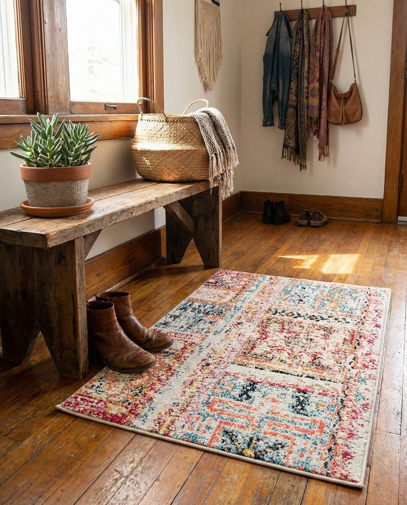 Sierra Collection Area Rug -  Tahoe Rectangle Multi  lifestyle 6