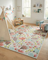 Wonder Tykes Collection Area Rug -  Fantasy Rectangle Ivory  lifestyle 46