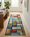 Urban Terrace Collection Area Rug -  Portico Runner Multi  lifestyle 28