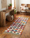 Tulum Trellis Collection Area Rug - Mysore Runner Multi  lifestyle 41