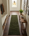 Bloomsbury Elegance Collection Area Rug -  Kensington (Green) Runner Green  lifestyle 74