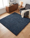 Alpine Plush Collection Area Rug -  Cortina (Marine Blue) Square Marine Blue  lifestyle 42