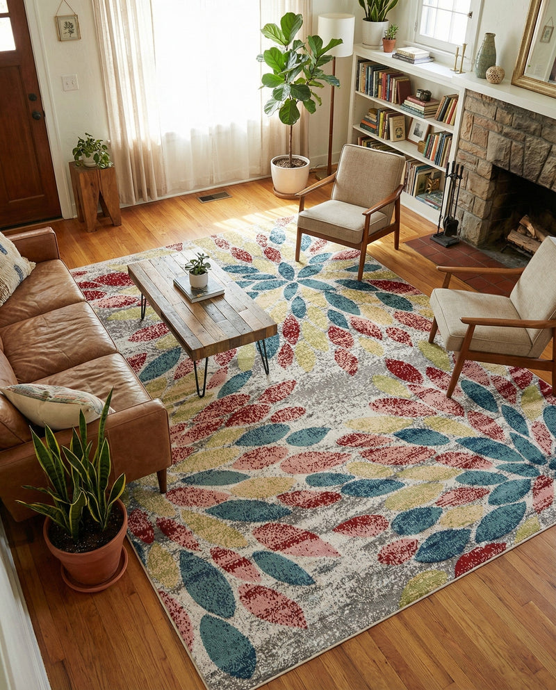 Savannah Elegance Collection Area Rug -  Riverfront Rectangle Multi  lifestyle 18