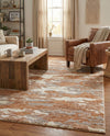 Sienna Collection Area Rug -  Veneto Rectangle Caramel and Ivory  lifestyle 34