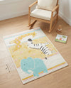 Wonder Tykes Collection Area Rug -  Wonderland Rectangle Ivory  lifestyle 9