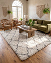 Casablanca Comfort Collection Area Rug -  Medina Rectangle Ivory  lifestyle 24