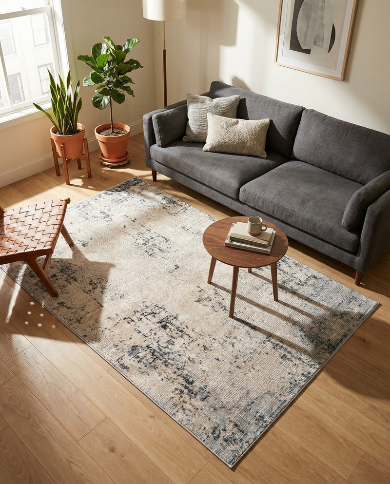 Aegean Elegance Collection Area Rug -  Ithaca Rectangle Bone  lifestyle 24