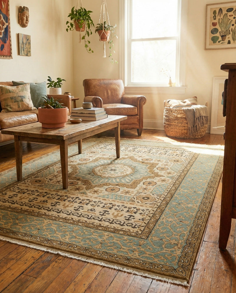 Ottoman Elegance Collection Area Rug -  Cappadocia Rectangle Cream  lifestyle 40