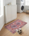 Zahara Oasis Collection Area Rug -  Essaouira Rectangle Rust Red  lifestyle 14