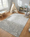 Wonder Tykes Collection Area Rug -  Spectrum Rectangle Gray  lifestyle 73