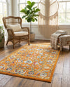 Adriana Terrace Collection Area Rug -  Positano (Orange) Rectangle Orange  lifestyle 22