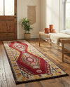 Sedona Vista Collection Area Rug -  Anasazi Runner Multi  lifestyle 56