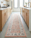 Adriana Terrace Collection Area Rug -  Positano (Rose) Runner Rose  lifestyle 34