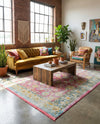 Arcadia Rugs Collection Area Rug -  Shangri-La Rectangle Pink  lifestyle 32