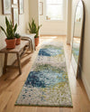 Marrakesh Elegance Collection Area Rug -  Boujad Runner Blue  lifestyle 67