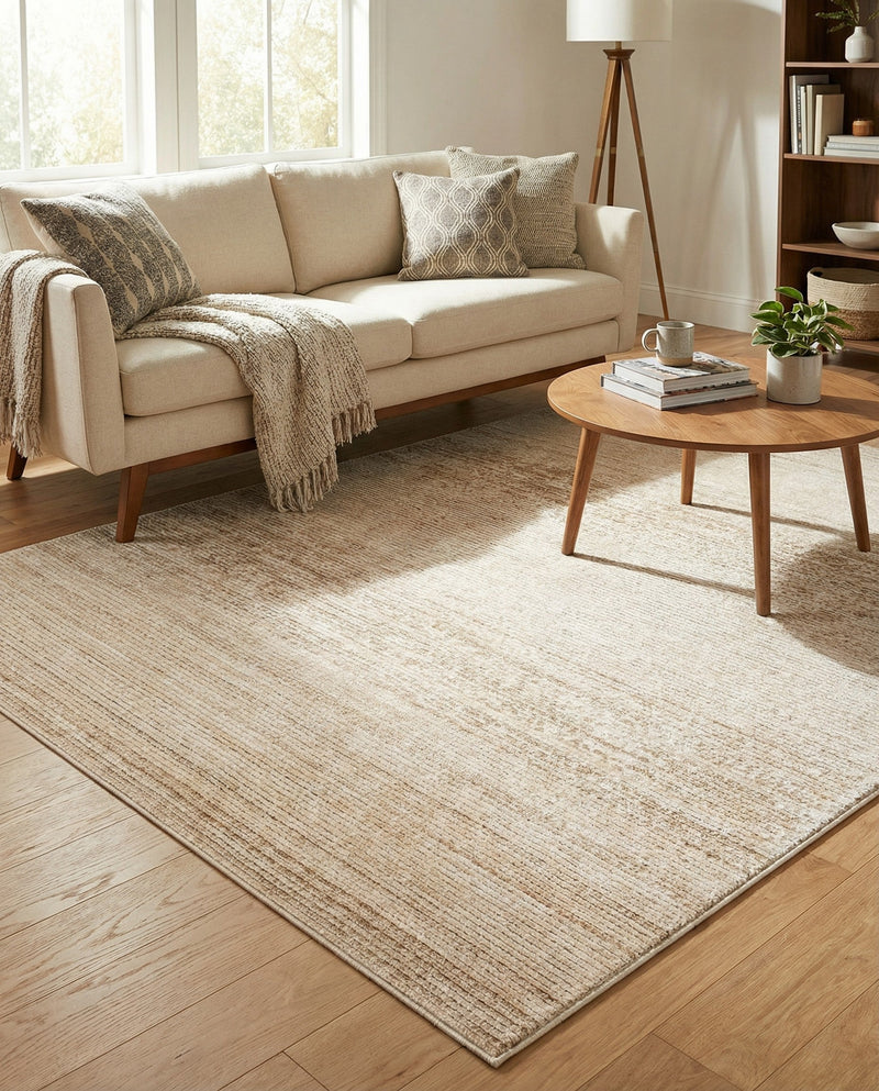 Jewel Oasis Collection Area Rug - Sapphire (Ivory) Rectangle Ivory  lifestyle 10