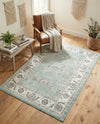 Adriana Terrace Collection Area Rug -  Positano (Aqua) Rectangle Aqua  lifestyle 21